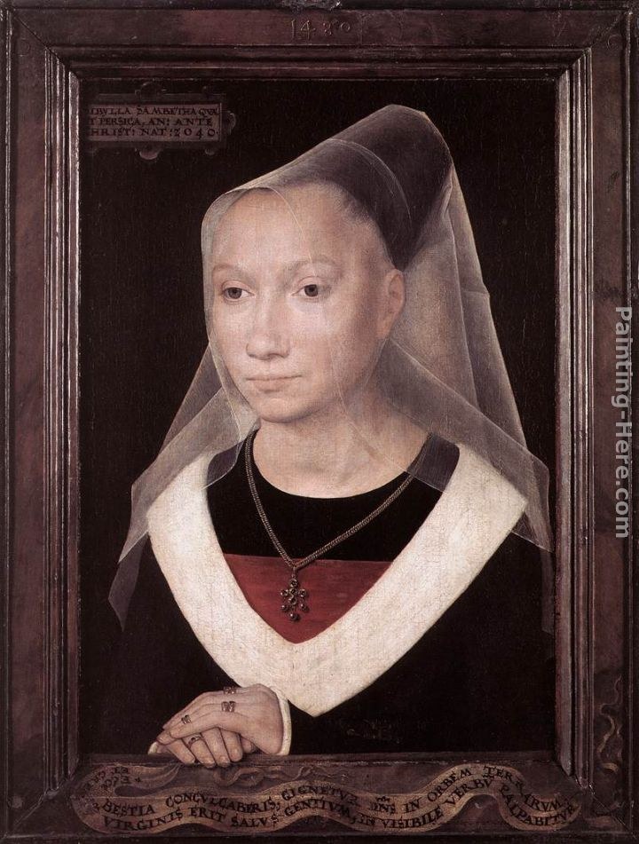 Hans Memling Portrait of a Young Woman